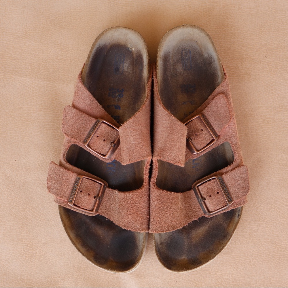 Birkenstock Women's Sandals in soft pink Suede